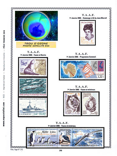 page number pole_310__ from album pole to collect stamps