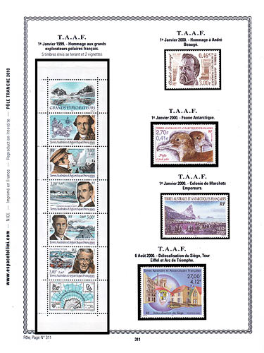 page number pole_311__ from album pole to collect stamps