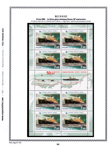 page pole_319__ de album collection pole de timbres