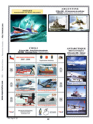 page number pole_327__ from album pole to collect stamps