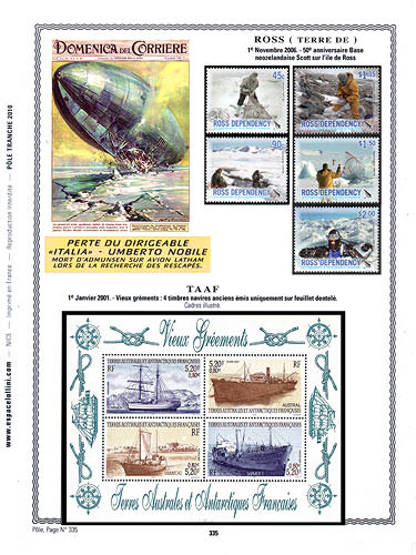 page number pole_335__ from album pole to collect stamps