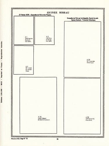 page number pole_70__ from album pole to collect stamps