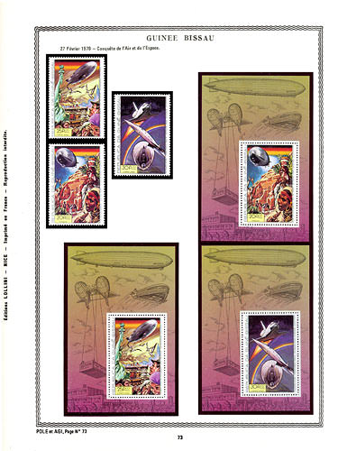 page number pole_73__ from album pole to collect stamps