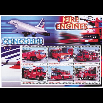 the stamp concorde AFG 7/12 C