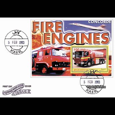 the stamp concorde AFG 13 F