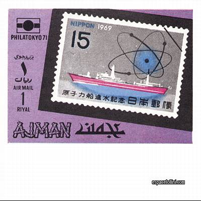 le timbre atome AJM 1 A