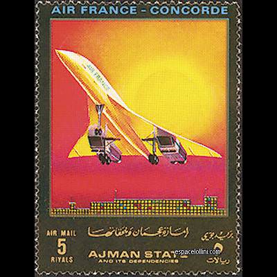le timbre concorde AJM 1