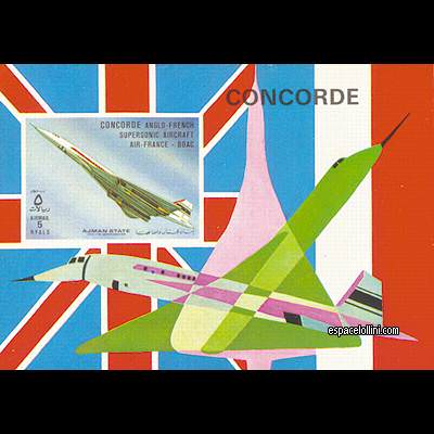 le timbre concorde AJM 3 BA