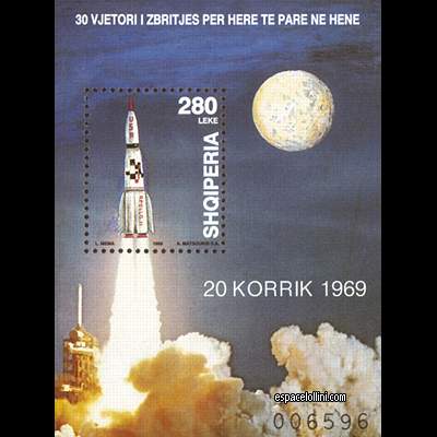 le timbre 10090 ALB 4 B