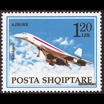 le timbre concorde ALB 4