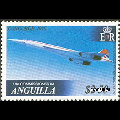 le timbre concorde ANA  6