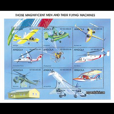 le timbre concorde ANG 1/9 C