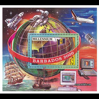 le timbre 10100  BAR 1 B