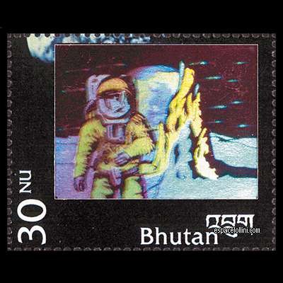 le timbre 9620 BHU 1  detail