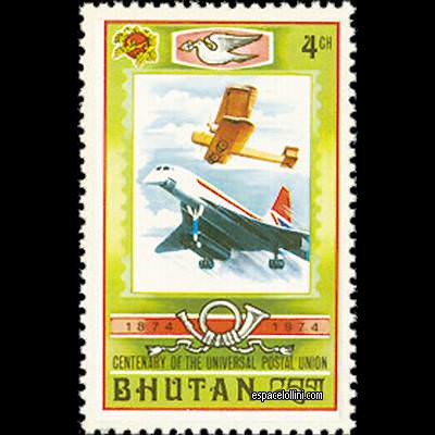 the stamp concorde BHU 1