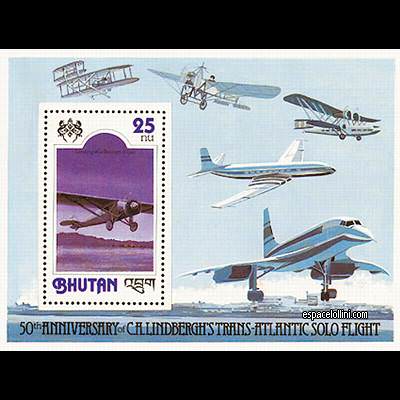 the stamp concorde BHU 7 B