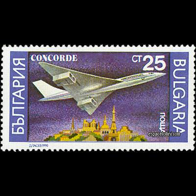 the stamp concorde BUL 3
