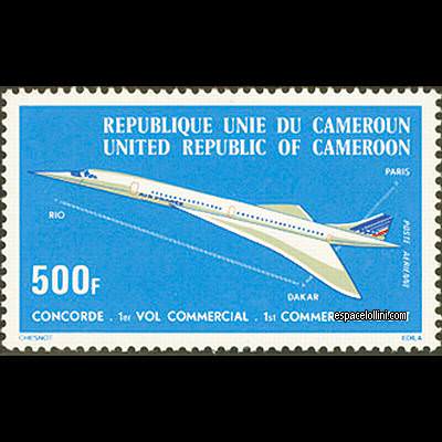 the stamp concorde CAM 1
