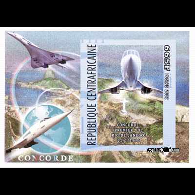 le timbre concorde CAR 40 BA