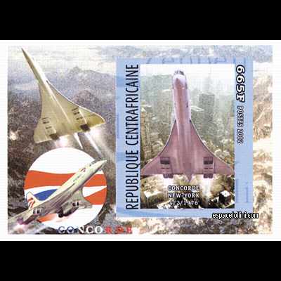 le timbre concorde CAR 42 BA