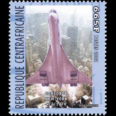le timbre concorde CAR 42