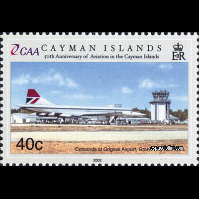 the stamp concorde CAY 1