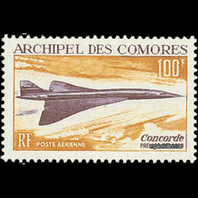 le timbre concorde COM 1