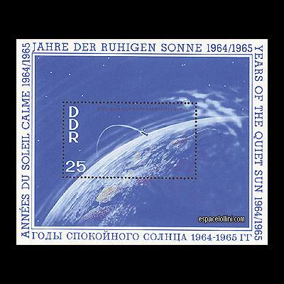 the stamp 1980 DDR 1 B
