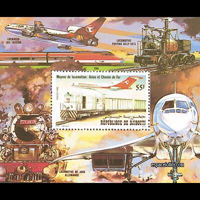 the stamp concorde DJI 12 B