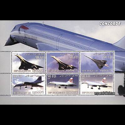 the stamp concorde DJI 17/22 C