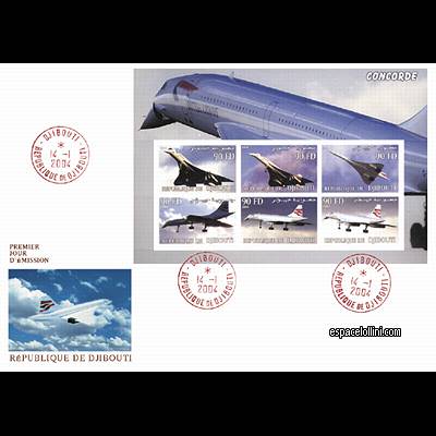 the stamp concorde DJI 17/22 FA