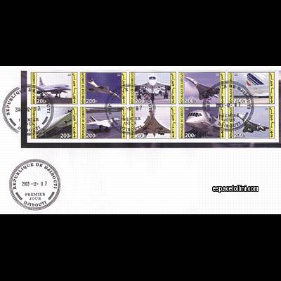 the stamp concorde DJI 40/49 FA