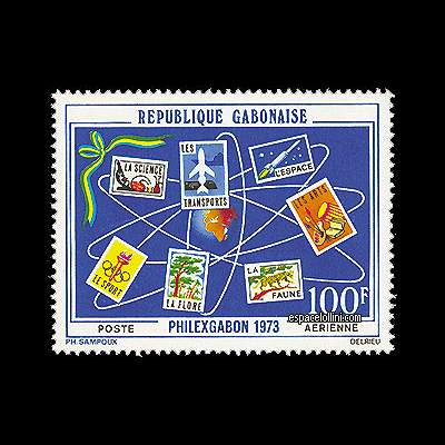 the stamp 5499  GAB  1