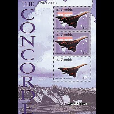 le timbre concorde GAM 21/23 C