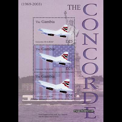 le timbre concorde GAM 27/29 C