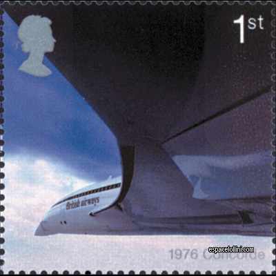 le timbre concorde GBR 6