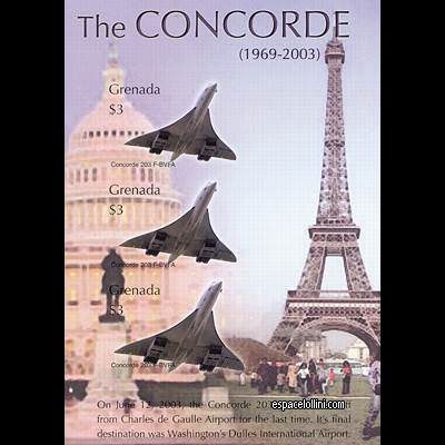 le timbre concorde GRA 39/41 CA