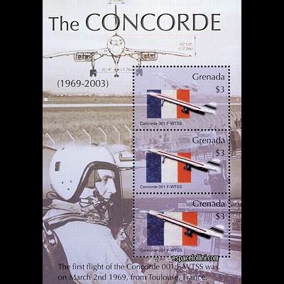 le timbre concorde GRA 33/35 C