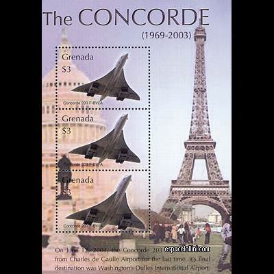 le timbre concorde GRA 39/41 C