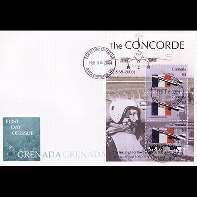 le timbre concorde GRA 33/35 F