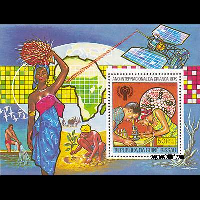 the stamp 6885 GUB 1 B