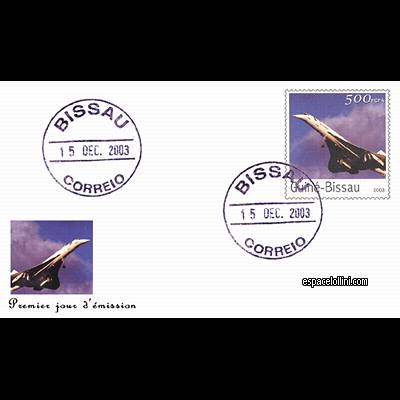 le timbre concorde GUB 32 F