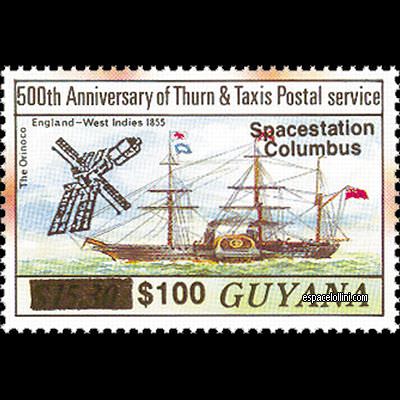 the stamp 9350  GUY 8
