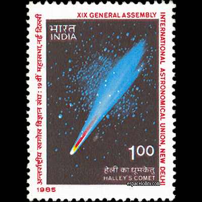 the stamp 8100  IND 1