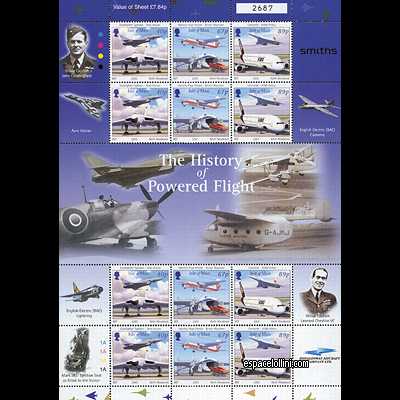 the stamp concorde IOM 1/6 G