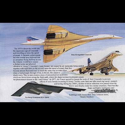the stamp 10100 JER 1 H Concorde