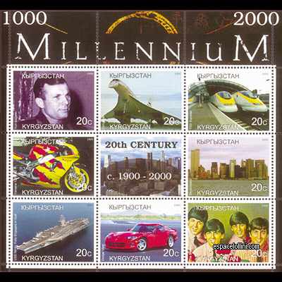 the stamp 10100 KAN 1/8 C