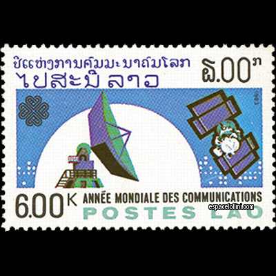 the stamp 6967  LAO  4