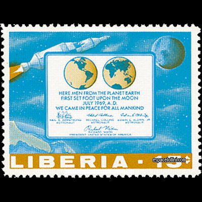 le timbre 4500  LIB 1