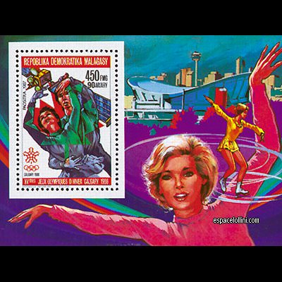 the stamp 8617 MAD 6 B